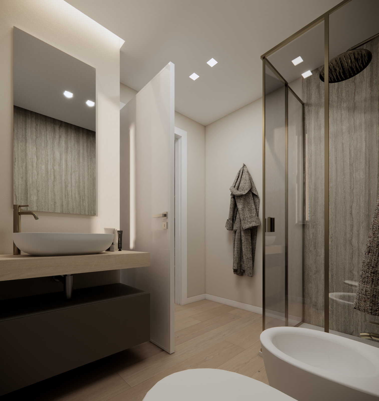 render bagno piano terra